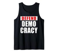 DEFENDI DEMOCRAZIA Bold Canotta