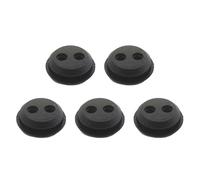 DEFESVCA 5 Pezzi di passacavo in Gomma a 2 Fori for Guarnizione del Serbatoio del Carburante, passacavo in Gomma for Serbatoio del Carburante utilizzato for decespugliatori e tagliasiepi