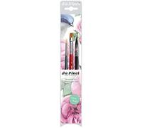 Defet da Vinci Watercolor Set Botancal-Art 3 pennelli assortiti