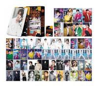DEFGNOP Kpop BTS Photocards, 55 pezzi Lomo Carte, BTS Album Merch per Fan (PERMISSION TO DANCE, B)