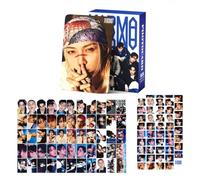 DEFGNOP Kpop Stray Kids Photocards, 55 pezzi Karma Stray Kids Lomo Carte 72 Adesivi SK, SKZ Nuovi Album per Fan (KARMA-A)