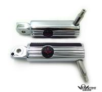 Defiance Pedane Cromo Per 1995-2008 Suzuki Intruder 1400 / Boulevard S83 (Retro)