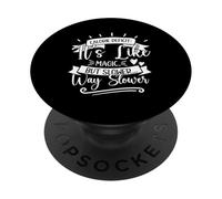 Deficit calorico È come una magia, ma più lento... molto più lento PopSockets PopGrip Adesivo