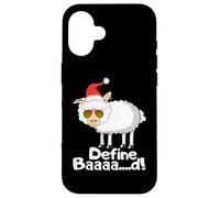Define Bad Sheep Lover Farmer Christmas Stocking Stuffer Custodia per iPhone 16