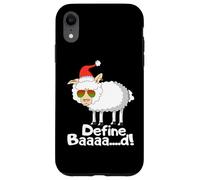 Define Bad Sheep Lover Farmer Christmas Stocking Stuffer Custodia per iPhone XR