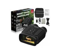 Definition Binoculars Fast Focus Eyepiece for Hiking And Observation ABS Battery Powered Black Night Vision Device