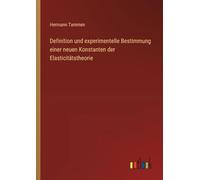 Definition und experimentelle Bestimmung einer neuen Konstanten der Elasticitätstheorie