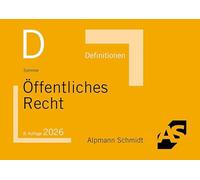 Definitionen Öffentliches Recht