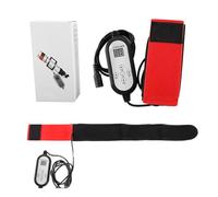 Definitore per obiettivo DSLR Fascia anti-appannamento riscaldata con timer Guida alla temperatura in tempo reale Accessori per cintura di riscaldamento in nylon leggero Defogger