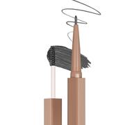 Definitore per sopracciglia 2 in 1 con matita di riempimento e impostazione Tinta resistente all'acqua Matita modellante per sopracciglia cosmetica per sopracciglia