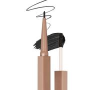 Definitore per sopracciglia 2 in 1 con matita di riempimento e impostazione Tinta resistente all'acqua Matita modellante per sopracciglia cosmetica per sopracciglia