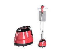 Definitrice a vapore verticale, 2000 W, vaporizzatore per abbigliamento in piedi, serbatoio 2L, 3 modalità di vapore, flusso vapore 40 g/min, piatto/sospensione, aste retrattili, elimina il 99,99% di