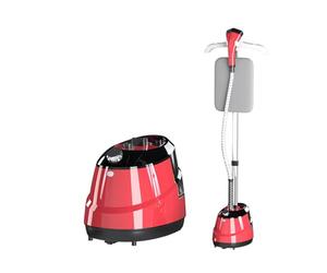 Definitrice a vapore verticale, 2000 W, vaporizzatore per abbigliamento in piedi, serbatoio 2L, 3 modalità di vapore, flusso vapore 40 g/min, piatto/sospensione, aste retrattili, elimina il 99,99% di