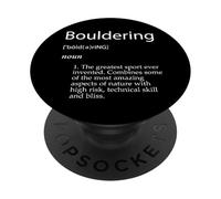 Definizione boulder Montagna Roccia Mountain Climber Boulder PopSockets PopGrip Adesivo