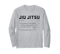 Definizione Brasiliana Jiu Jitsu BJJ Design per Uomini e Ragazzi Maglia a Manica