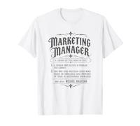 Definizione del Dizionario Marketing Manager Maglietta