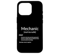 Definizione del dizionario meccanico Tecnico di riparazione automobilistica Custodia per iPhone 16 Pro