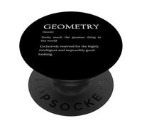 Definizione della geometria - Divertente spiegazione della geometria sarcastica PopSockets PopGrip Adesivo