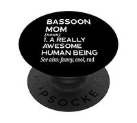 Definizione della mamma del fagotto - Musicista dell'orchestra della banda musicale PopSockets PopGrip Adesivo