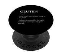 Definizione di glutine - Divertente spiegazione sarcastica del glutine PopSockets PopGrip Adesivo
