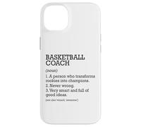 Definizione di lavoro allenatore di basket personalizzato divertente Custodia per iPhone 14 Plus