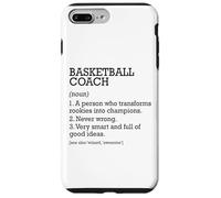 Definizione di lavoro allenatore di basket personalizzato divertente Custodia per iPhone 7 Plus/8 Plus