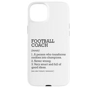 Definizione di lavoro allenatore di calcio personalizzato divertente Custodia per iPhone 15 Plus