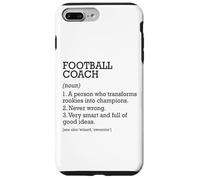 Definizione di lavoro allenatore di calcio personalizzato divertente Custodia per iPhone 7 Plus/8 Plus