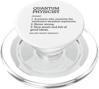 Definizione di lavoro fisica quantistica personalizzato divertente PopSockets PopGrip per MagSafe