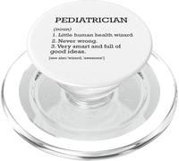 Definizione di lavoro pediatra personalizzato divertente pediatra PopSockets PopGrip per MagSafe