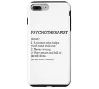 Definizione di lavoro psicoterapeuta Psicoterapia personalizzata Custodia per iPhone 7 Plus/8 Plus