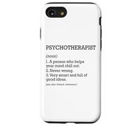 Definizione di lavoro psicoterapeuta Psicoterapia personalizzata Custodia per iPhone SE (2020) / 7/8