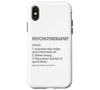 Definizione di lavoro psicoterapeuta Psicoterapia personalizzata Custodia per iPhone X/XS