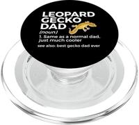 Definizione di Leopard Gecko Dad: Divertente, il miglior papà geco di sempre PopSockets PopGrip per MagSafe