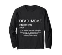 Definizione di Meme Morto Divertente Cultura Internet per Adulti Meme Morto Maglia a Manica
