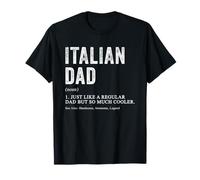 Definizione di papà italiano divertente per uomini italiani Maglietta