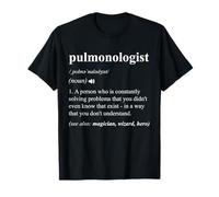 Definizione Dizionario Divertente pneumologo Maglietta