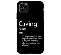 Definizione speleologia Attrezzatura Spelunking Attrezzatura per esplorare la grotta Custodia per iPhone 11 Pro Max