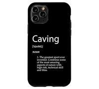 Definizione speleologia Attrezzatura Spelunking Attrezzatura per esplorare la grotta Custodia per iPhone 11 Pro