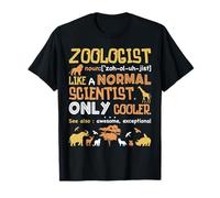 Definizione zoologo divertente zoologo scienza amante degli animali Maglietta