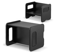 defiPad Panca per bambini | Panca per bambini può essere utilizzata come tavolo per bambini ruotando | Panchina in legno con 2 altezze | Funzione tavolo per bambini | Elemento per bambini