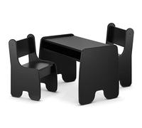 defiPad® Tavolino Bambini con 2 Sedie | Elegante Tavolo Contenitore con Comoda Sedia | Tavolino e Sedie per Bambini | Mobili per Cameretta e Stanza dei Giochi