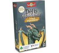 Défis Nature 282628 Gioco di Carte Sfide della Natura, Deck Creature Leggendarie, Colore: Blu (Lingua Francese)