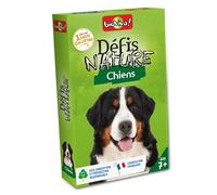Défis Nature Chiens, Animale Sfide Nature-Cani-Scommetti sui Punti di Forza Vincere la Battaglia-Gioco di carte-2-6 Giocatori-7 Anni-Made in France, Colore Verde, 282659