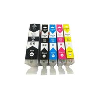 DEFIYAN Cartuccia d'inchiostro compatibile Uniwell PGI-570XL CLI-571XL per MG5750 MG5751 MG5752 MG5753 MG6850 MG6851 MG6852 PGI570 Series(1PGBK 1BK 1C 1M 1Y)