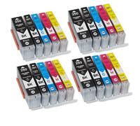 DEFIYAN Confezione da 20 cartucce d'inchiostro ricaricabili compatibili con PGI-250 CLI-251 e chip ARC per stampanti MG6320 MG7120 MG7520 IP8720