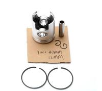 DEFIYAN Runner 50 1997-2000 50cc 70cc Kit pistone 40mm 47mm Perno 12mm Sostituzione Compatibile a 2 Tempi(70CC 47MM)