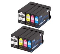 DEFIYAN Set di cartucce d'inchiostro compatibili per MAXIFY MB2020 MB2320 MB2040 MB2340 MB2060 MB2360 PGI-1200 PGI-1400XL PGI-1600 1-4 confezione(4color 2set)