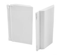 Deflapper per piscina di ricambio S-20 85001500 Weir Gate deflettore in plastica bianca trappola per detriti flusso d'acqua per parti di riparazione (2 pezzi)