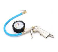 Deflatore del gonfiore dei pneumatici con manometro a pressione 0-220psi 16bar Air Chuck universale per automobili motociclette